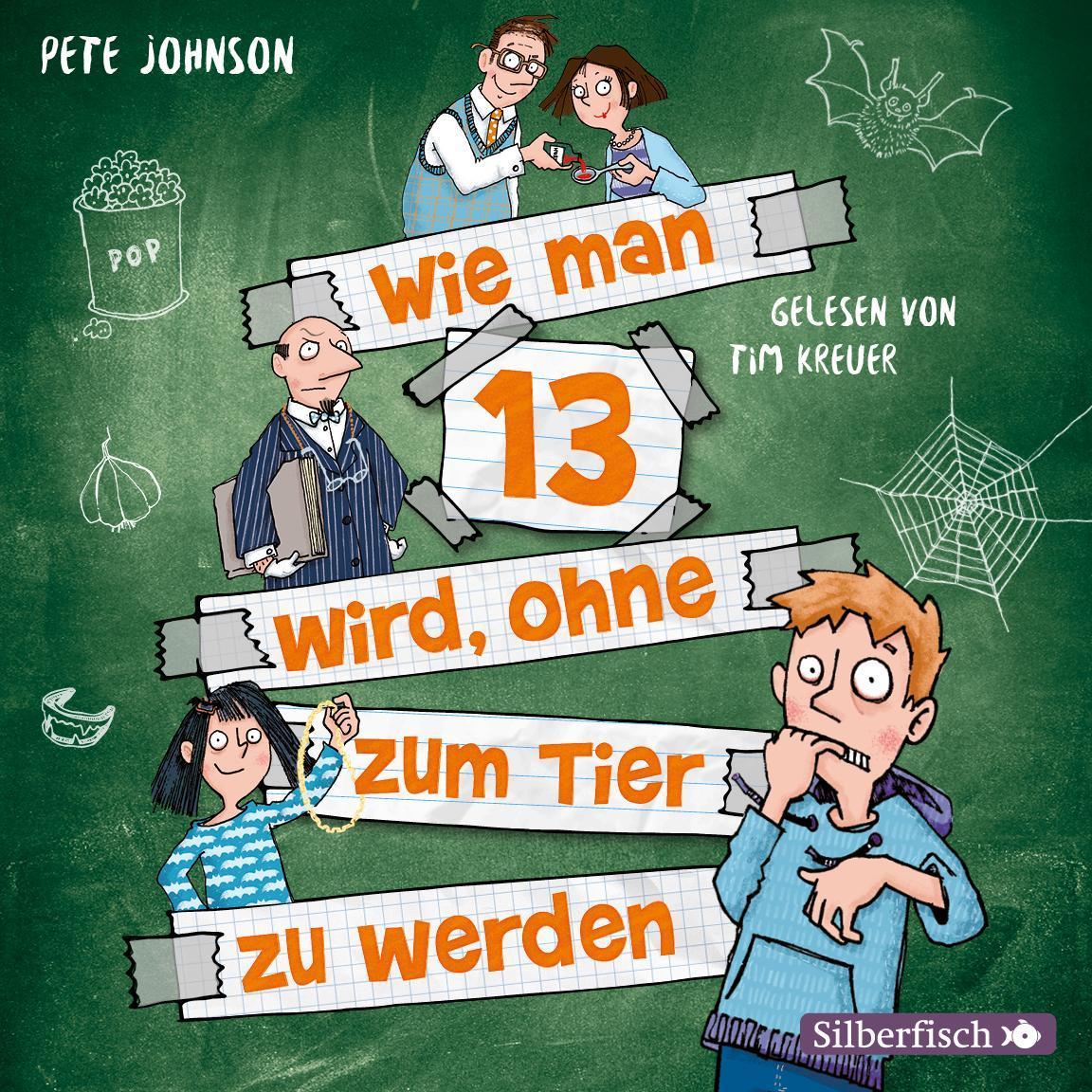 Wie man 13 wird, ohne zum Tier zu werden,2 Audio-CD