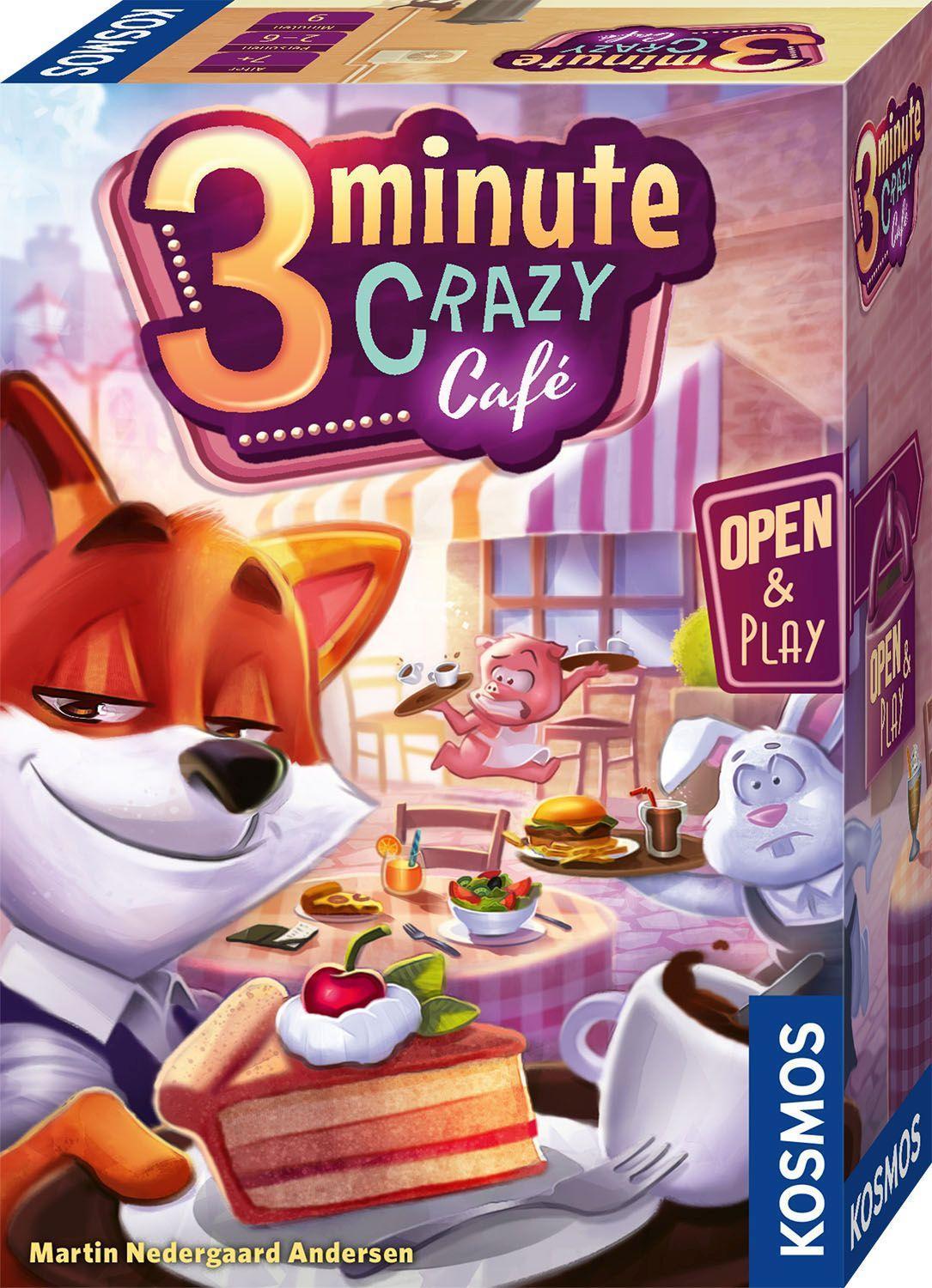 Buchcover: 3 minute Crazy Café