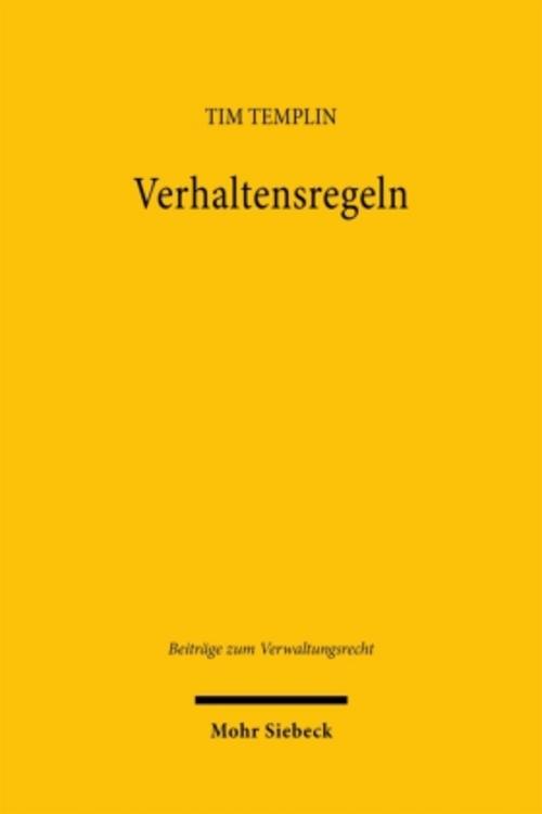 Verhaltensregeln