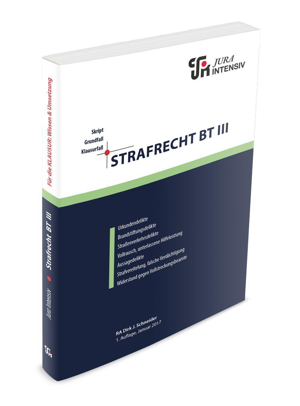 Strafrecht BT III