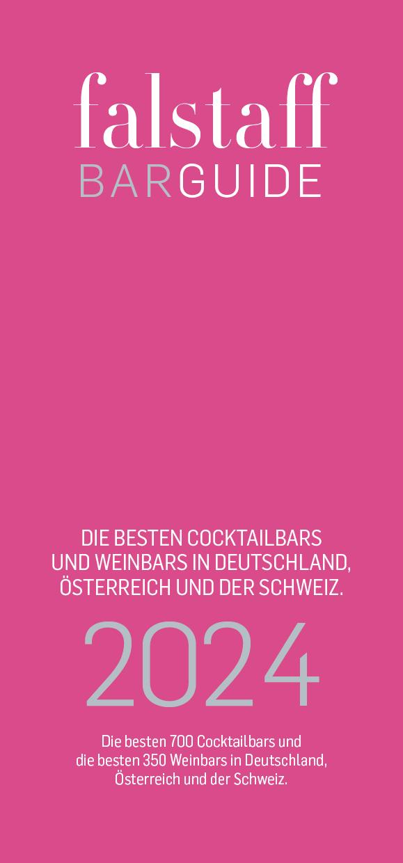 Buchcover: Falstaff Bar- & Cocktailguide Österreich 2024