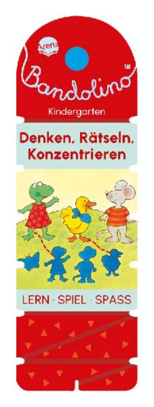 Bandolino. Denken, Rätseln, Konzentrieren: Lernspiel mit Lösungskontrolle für Kinder ab 4 Jahren