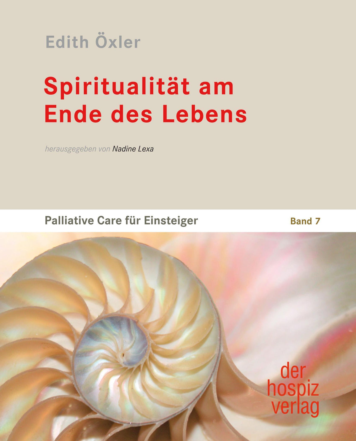 Buchcover: Spiritualität am Ende des Lebens