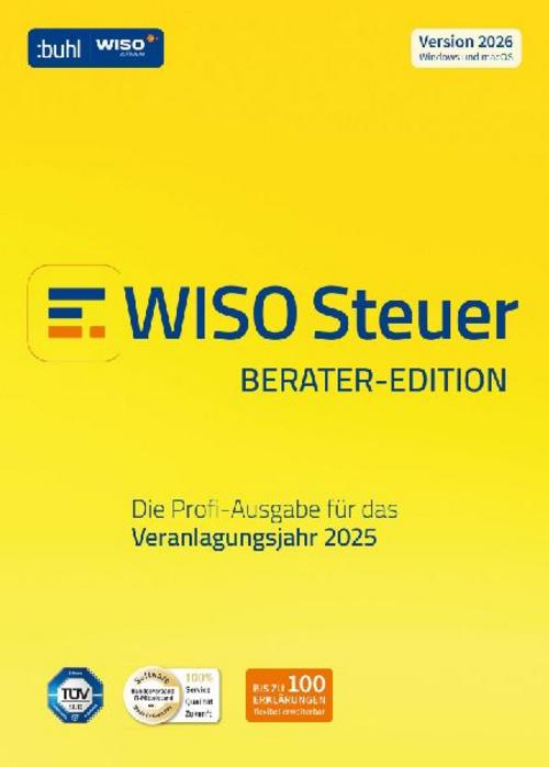 WISO Steuer 2026 Berater