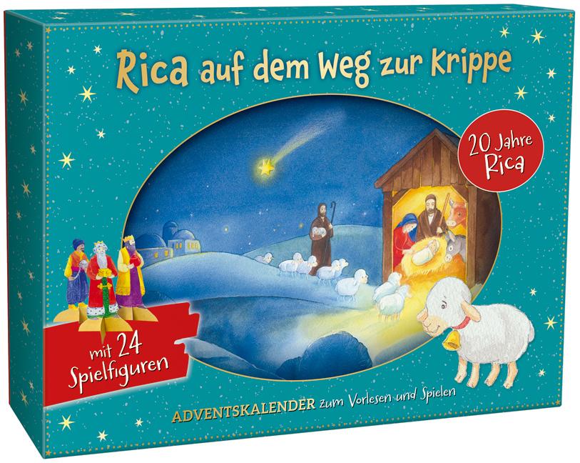 Rica auf dem Weg zur Krippe