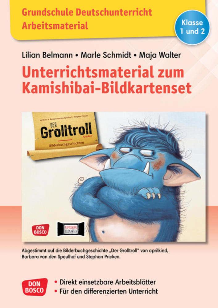 Buchcover: Grundschule Deutschunterricht. Unterrichtsmaterial zum Kamishibai-Bildkartenset: Der Grolltroll