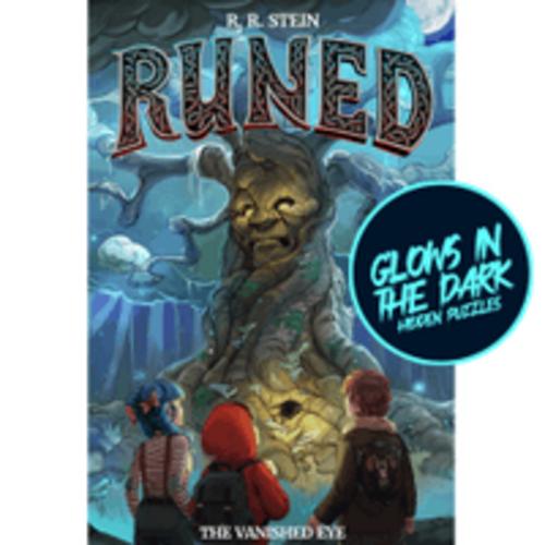 RUNED - The Vanished Eye: With Glowing Ink & Hidden Puzzles | Adventure fantasy novel for age 10+ (RUNED Series)