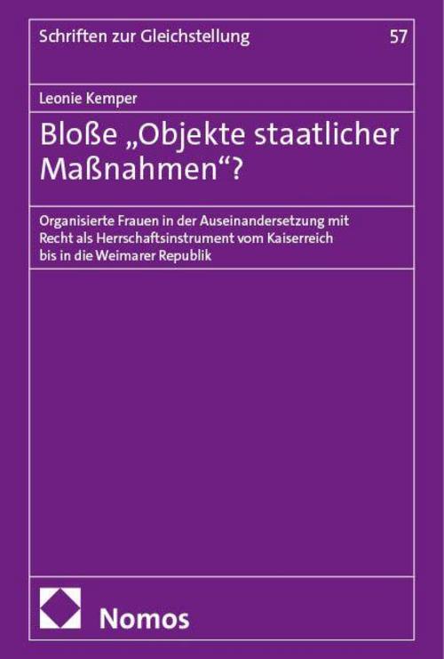 Bloße \"Objekte staatlicher Maßnahmen\"?