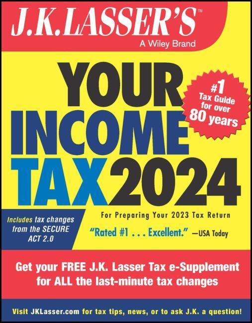 Buchcover: J.K. Lasser's Your Income Tax 2024