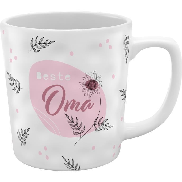 Tasse Struktur Motiv \"Oma\"