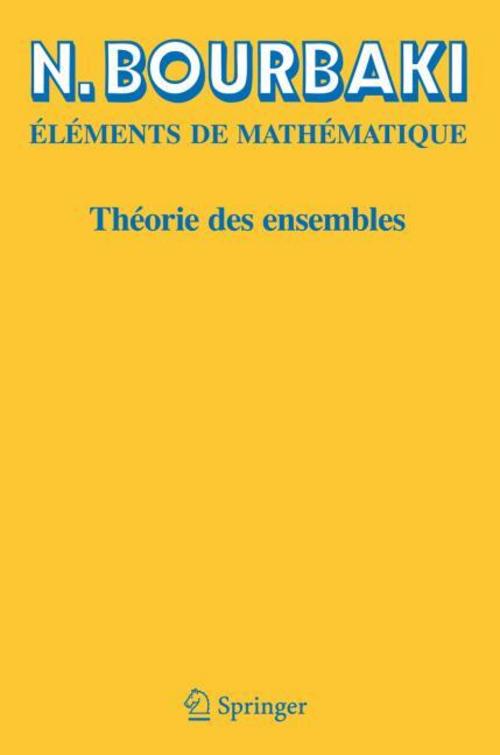 Buchcover: Théorie des ensembles