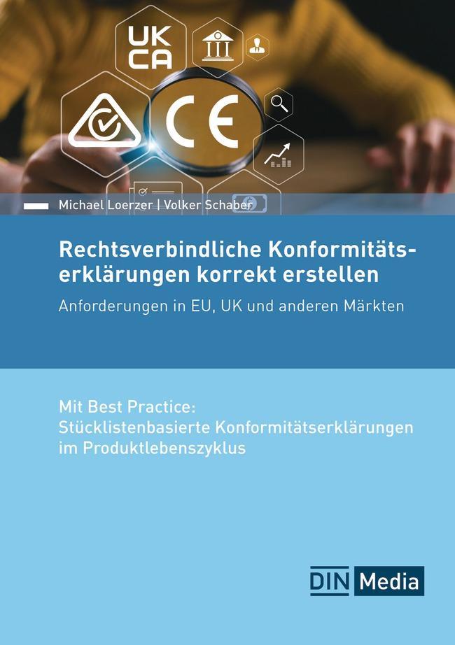 Buchcover: Rechtsverbindliche Konformitätserklärungen korrekt erstellen