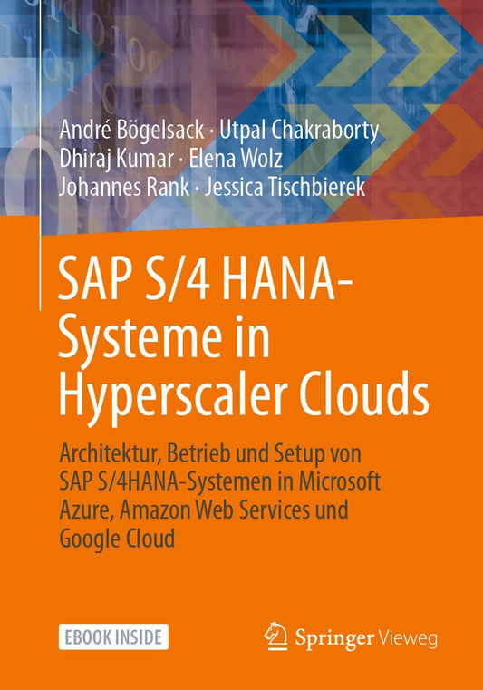 Buchcover: SAP S/4 HANA-Systeme in Hyperscaler Clouds