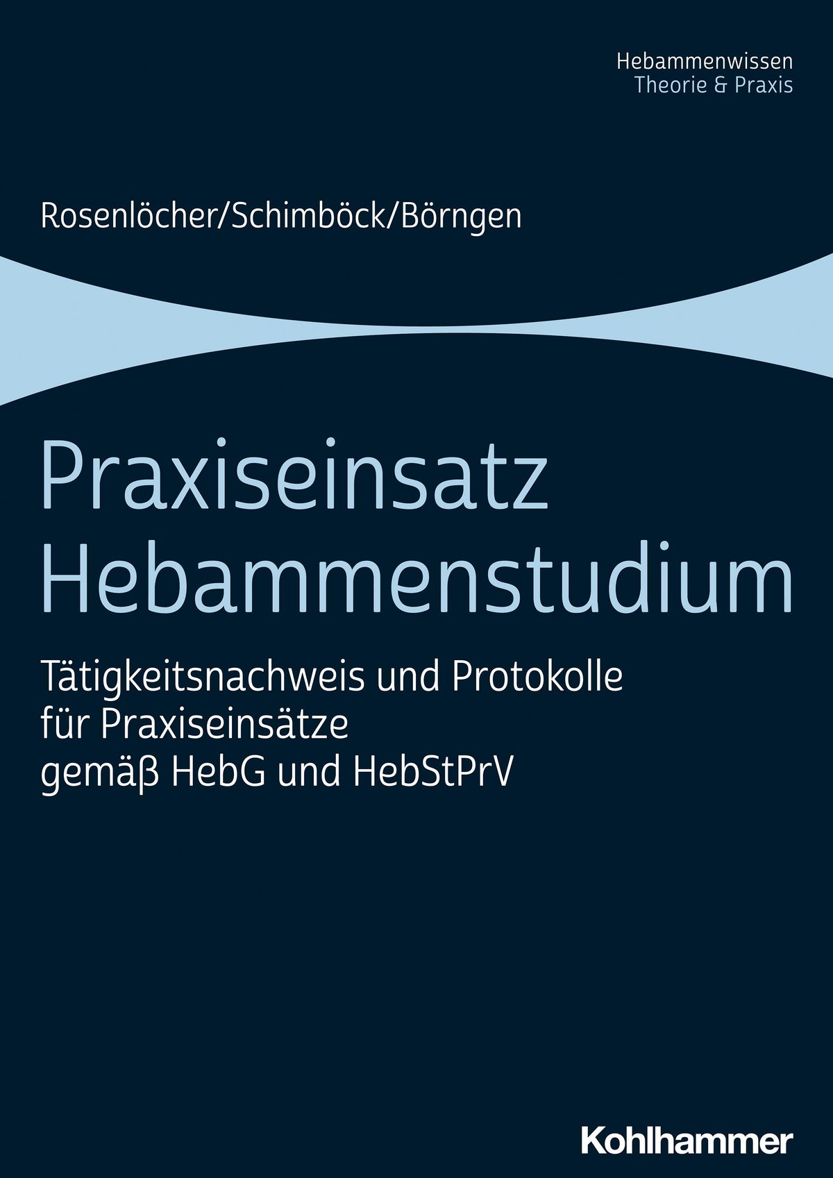 Buchcover: Praxiseinsatz Hebammenstudium