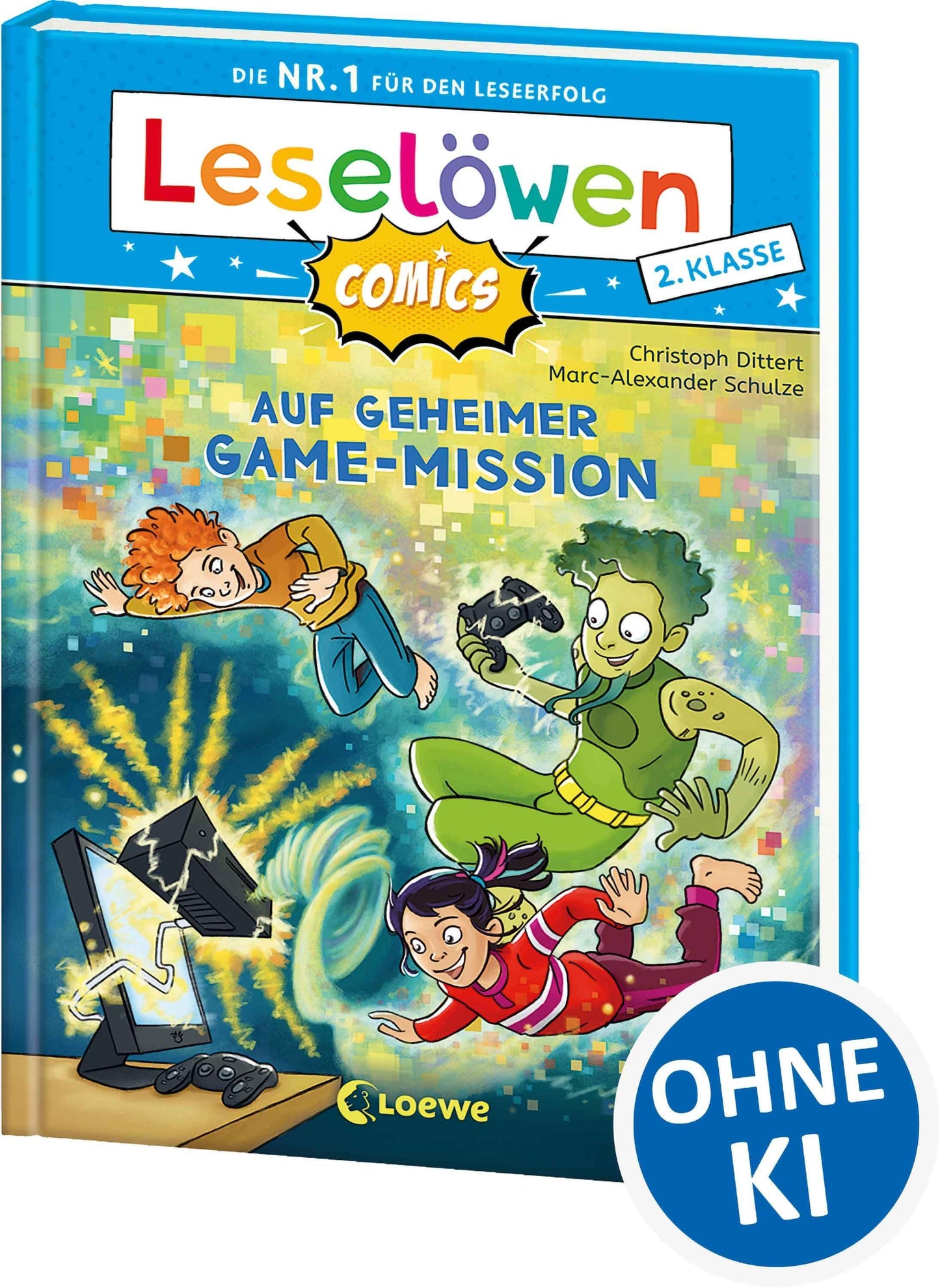 Dittert, Christoph/Leselöwen Comics 2. Klasse - Auf geheimer Game-Mission