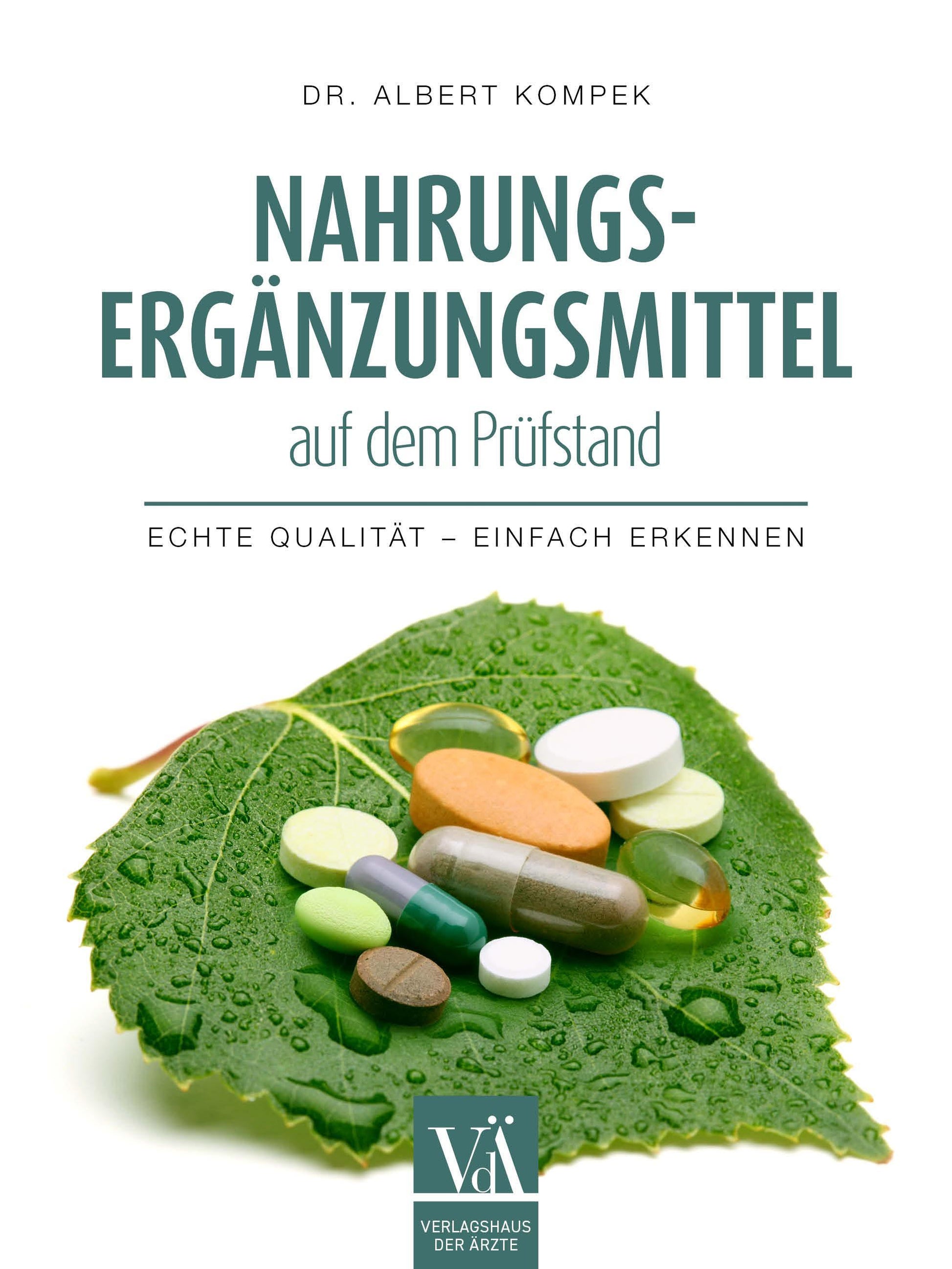Buchcover: Nahrungsergänzungsmittel auf dem Prüfstand