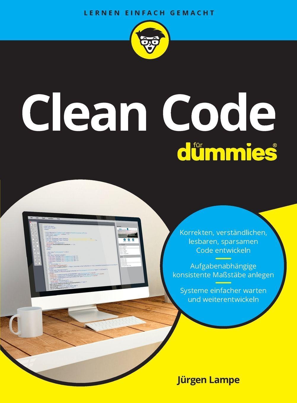 Buchcover: Clean Code für Dummies
