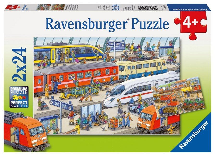 Buchcover: Trubel am Bahnhof