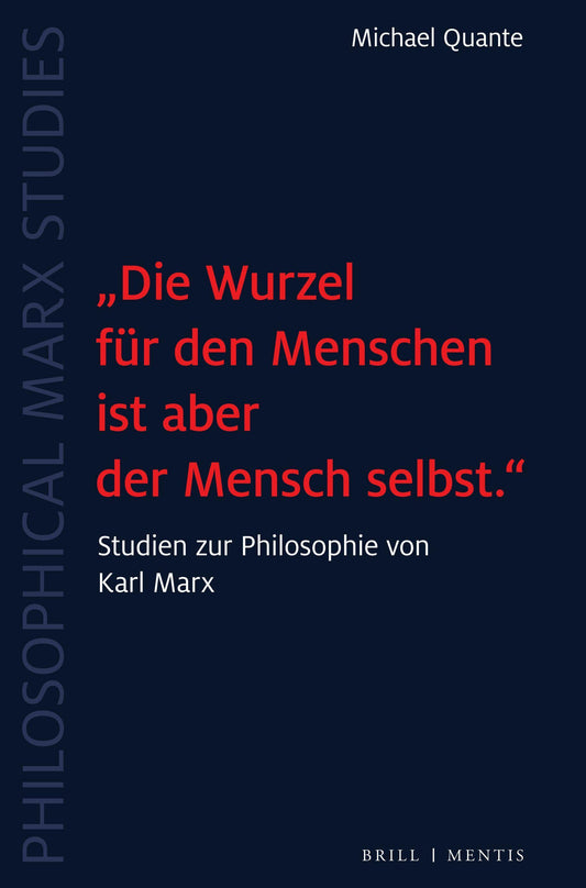\"Die Wurzel für den Menschen ist aber der Mensch selbst.\"