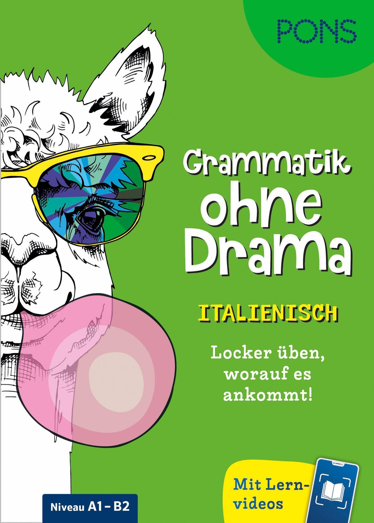 Buchcover: PONS Grammatik ohne Drama Italienisch