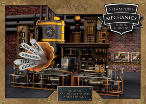 Buchcover: Steampunk Mechanics