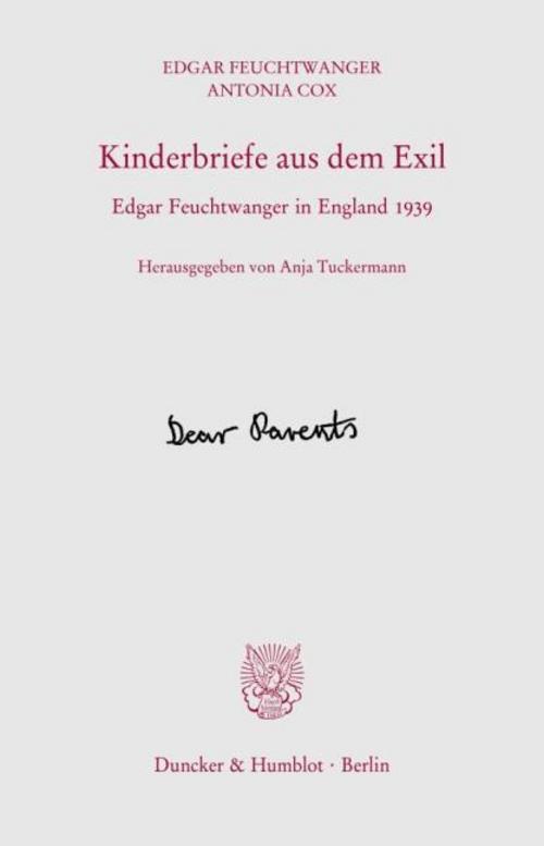 Kinderbriefe aus dem Exil