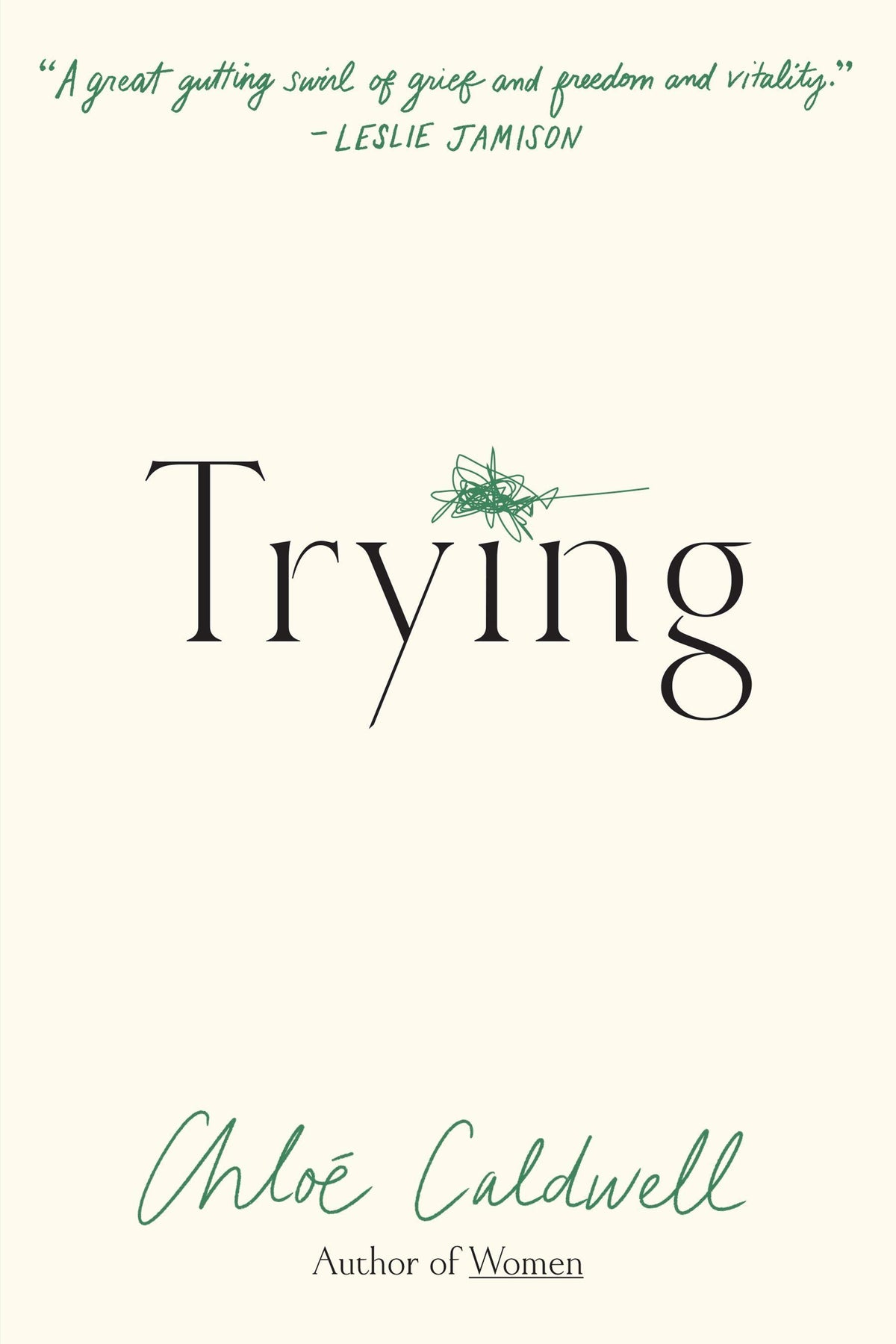 Buchcover: Trying