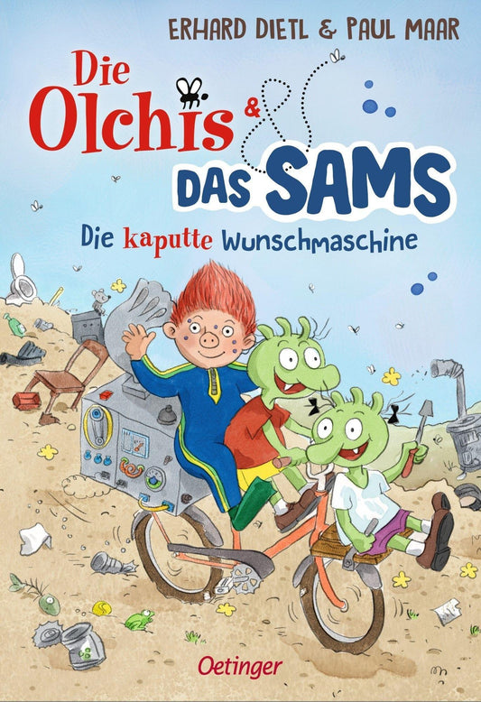 Dietl, Erhard/Die Olchis und das Sams. Die kaputte Wunschmaschine