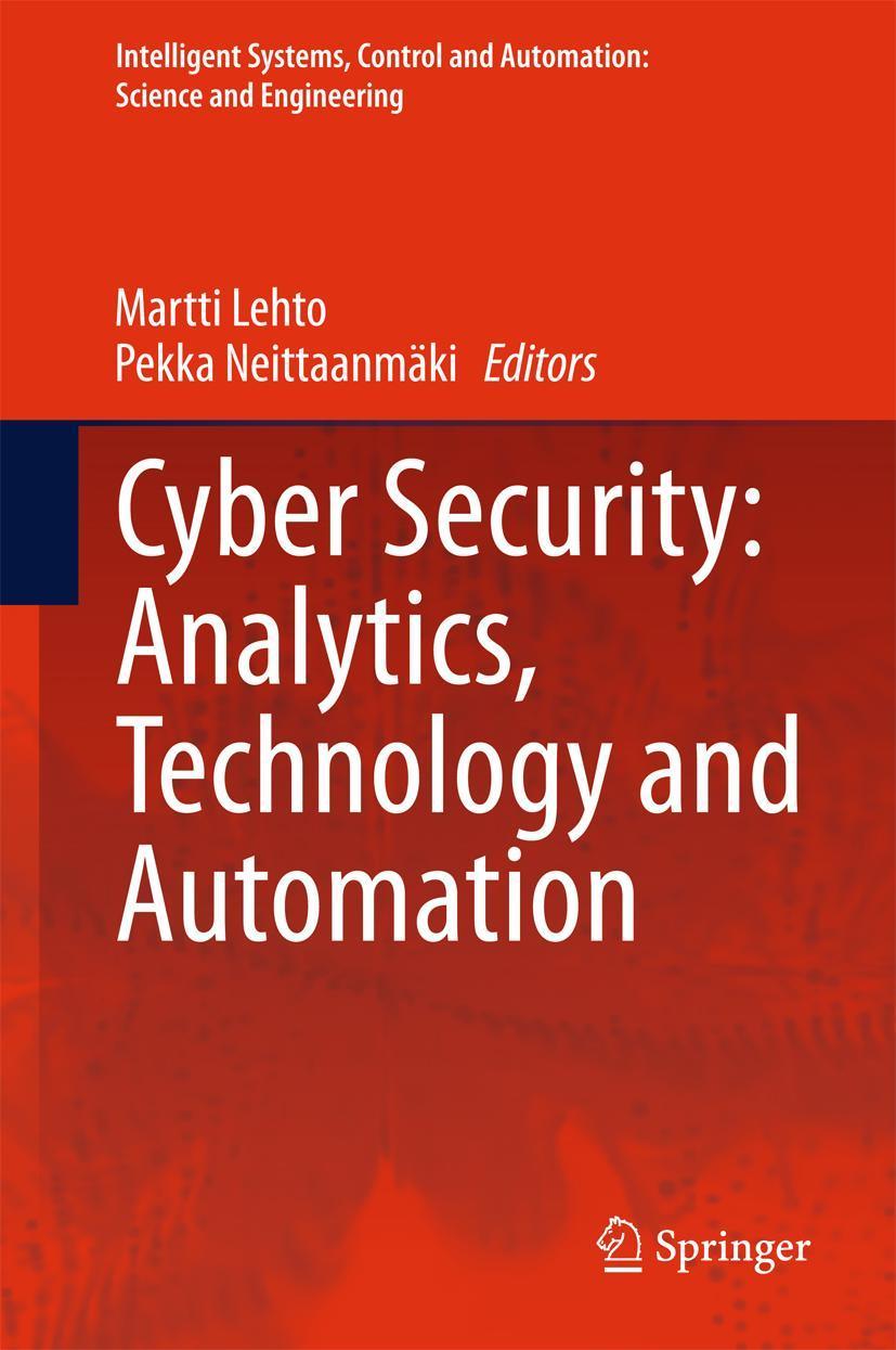 Buchcover: Cyber Security: Analytics, Technology and Automation