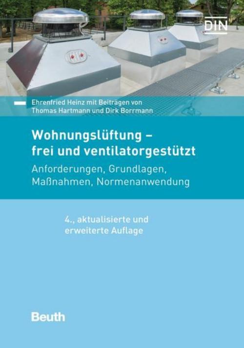 Buchcover: Wohnungslüftung - frei und ventilatorgestützt