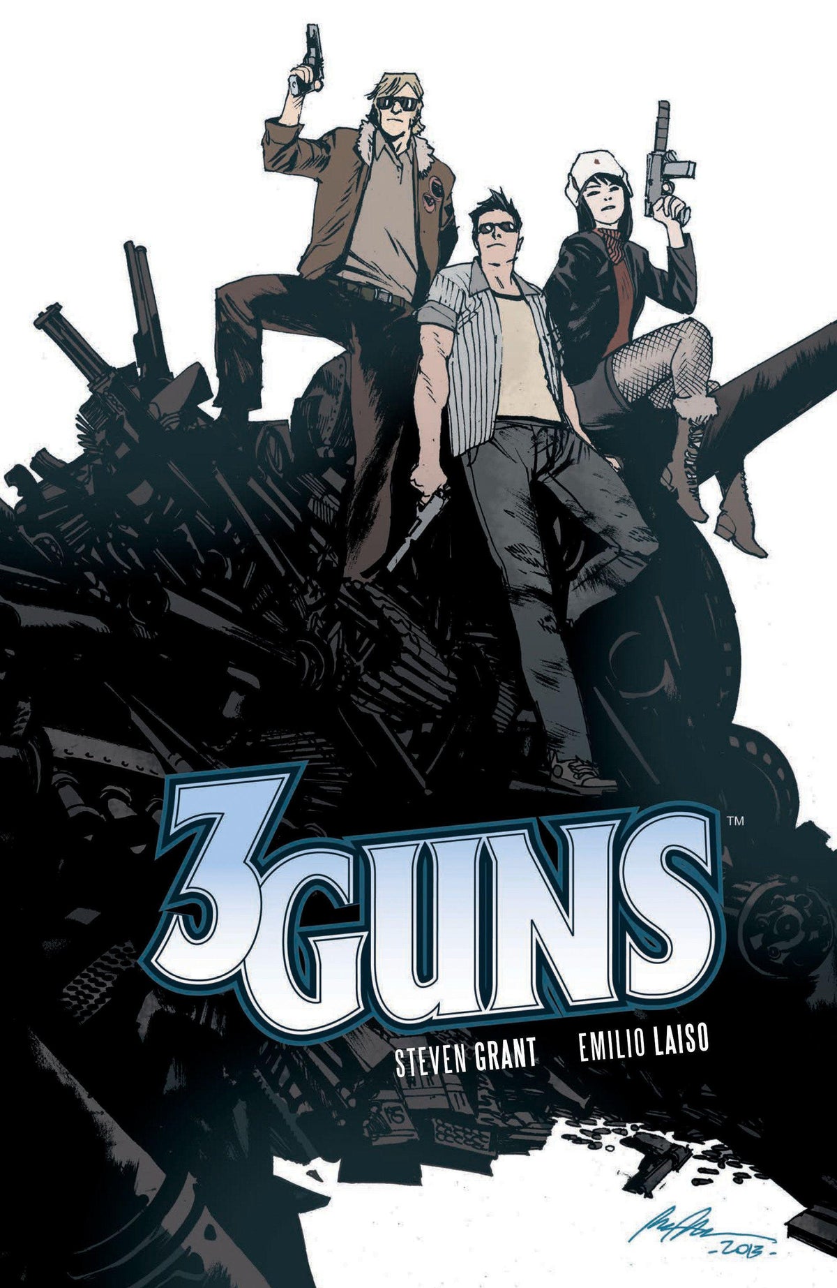 Buchcover: 3 Guns