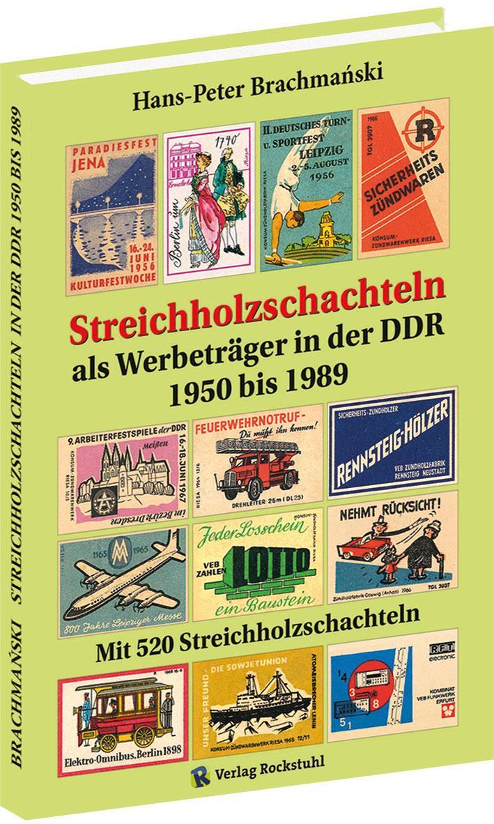Buchcover: Streichholzschachteln als Werbeträger in der DDR 1950-1989