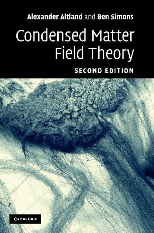 Buchcover: Condensed Matter Field Theory