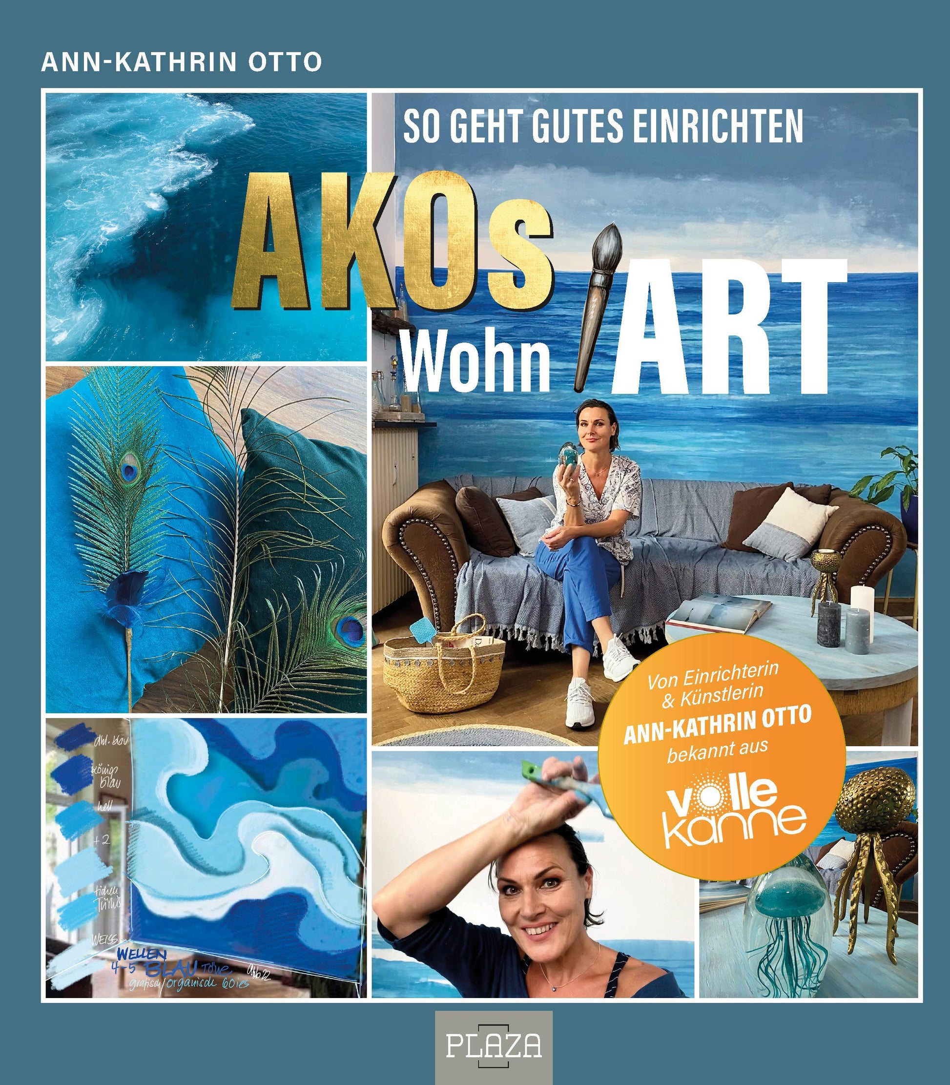 Buchcover: AKOs wohnART- So geht gutes Einrichten