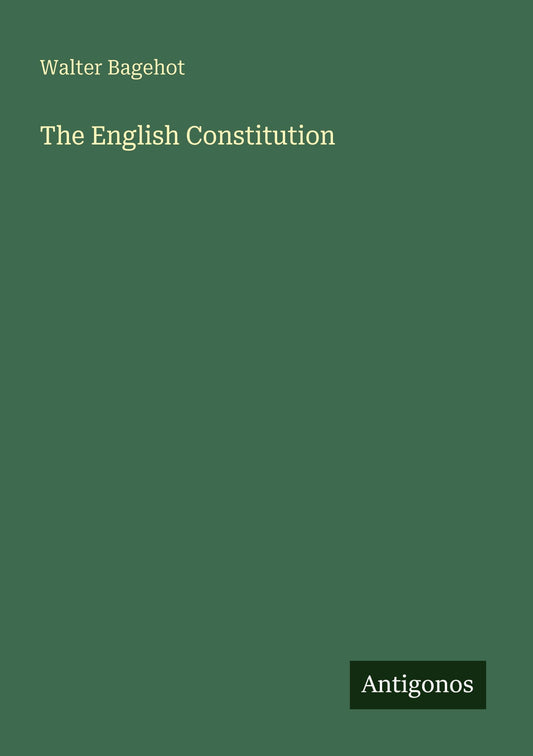 The English Constitution