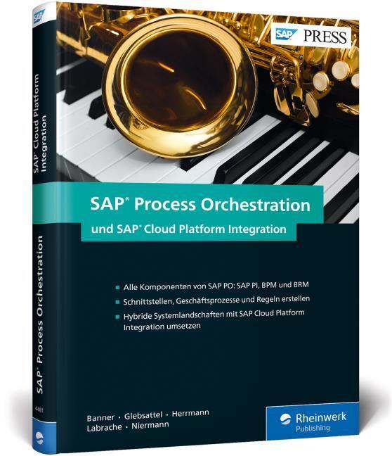Buchcover: SAP Process Orchestration und SAP Cloud Platform Integration