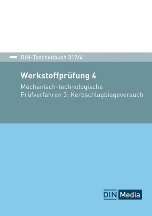 Buchcover: DIN-Taschenbuch 317/4