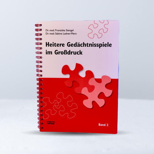 Buchcover: Heitere Gedächtnisspiele im Großdruck 2