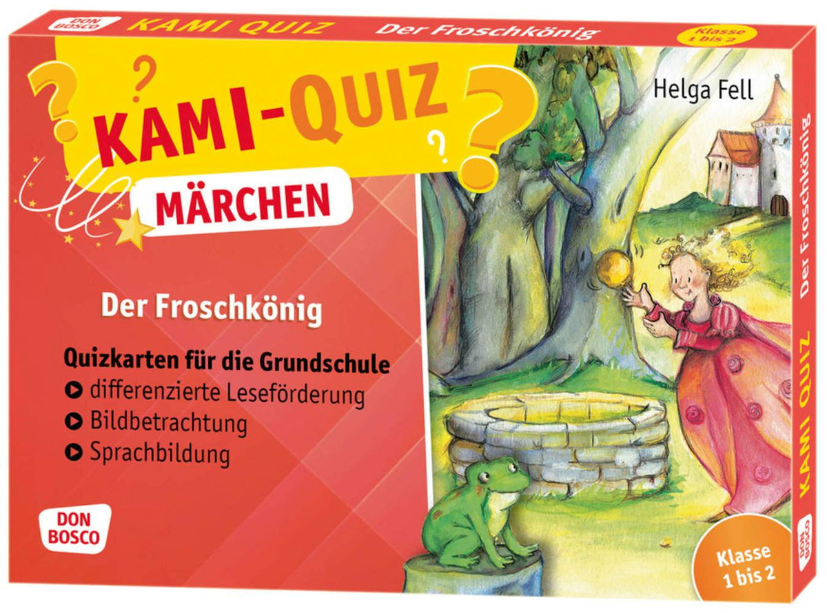 Buchcover: Kami-Quiz Märchen: Der Froschkönig