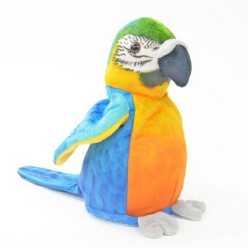 Laber-Blauflügel-Ara Papagei