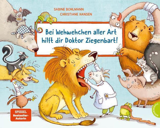 Bei Wehwehchen aller Art hilft dir Doktor Ziegenbart!