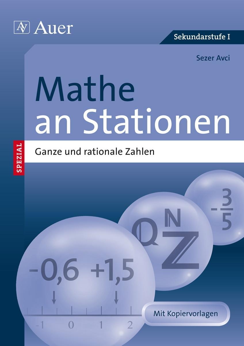 Mathe an Stationen  Ganze und rationale Zahlen