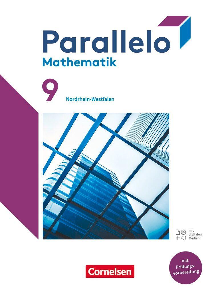 Parallelo 9. Schuljahr. Nordrhein-Westfalen -  Schülerbuch mit digitalen Hilfen, Erklärfilmen und Wortvertonungen