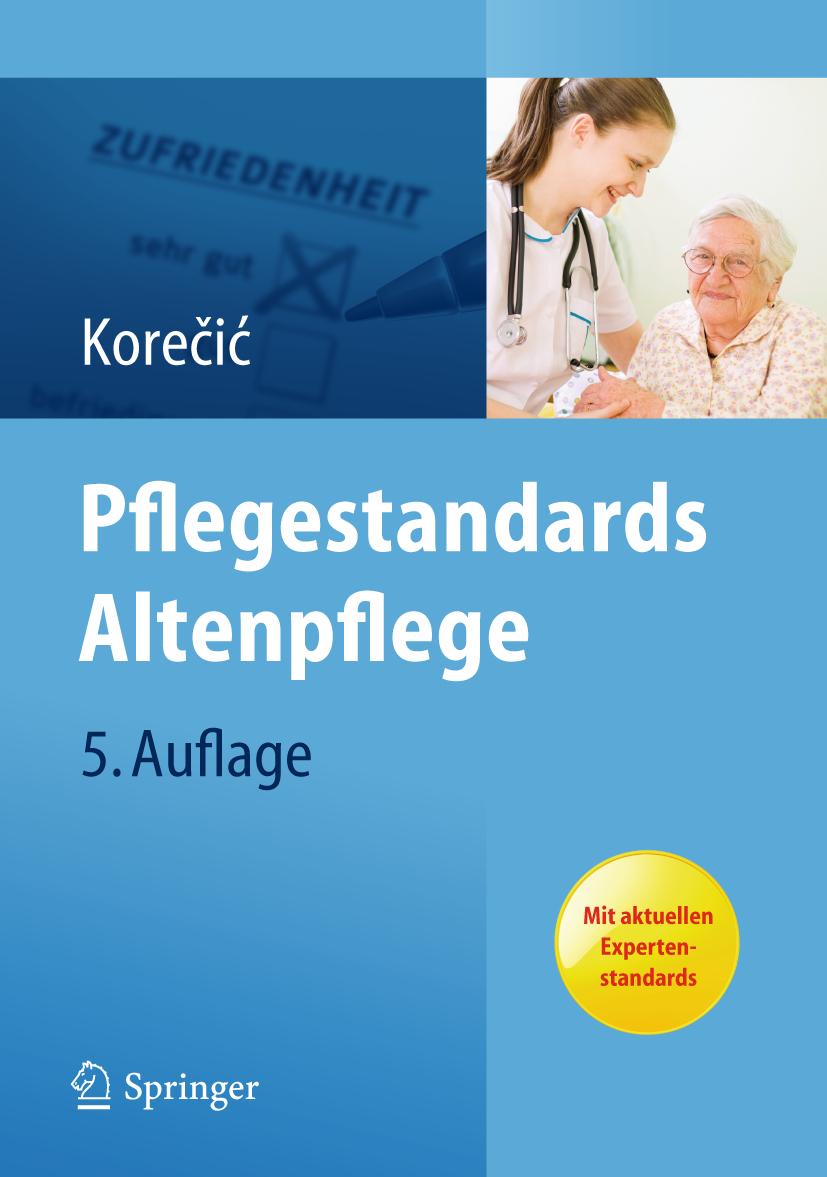 Buchcover: Pflegestandards Altenpflege