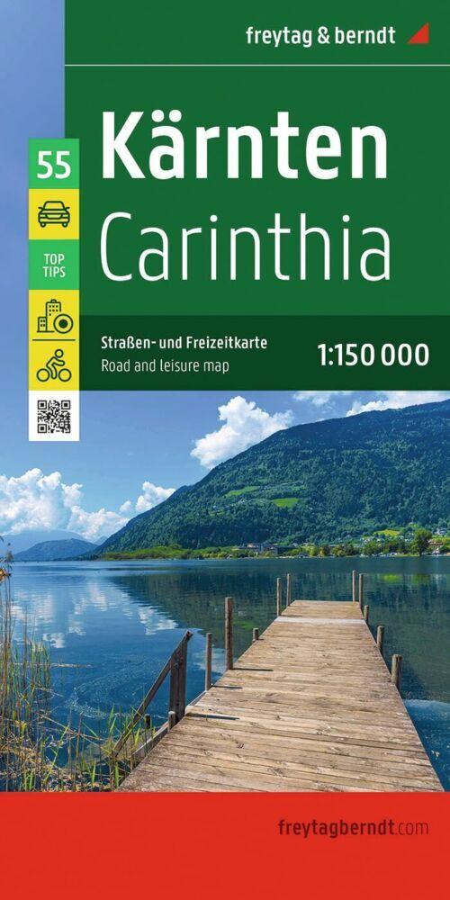 freytag & berndt Straßenkarte Kärnten 1:150.000