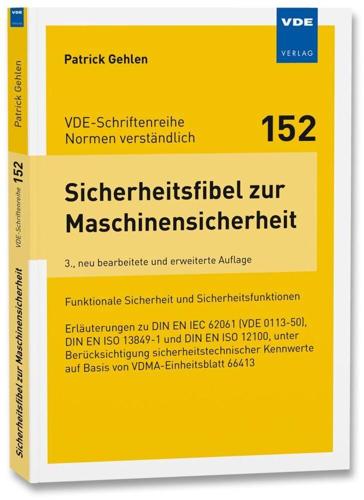 Buchcover: Sicherheitsfibel zur Maschinensicherheit