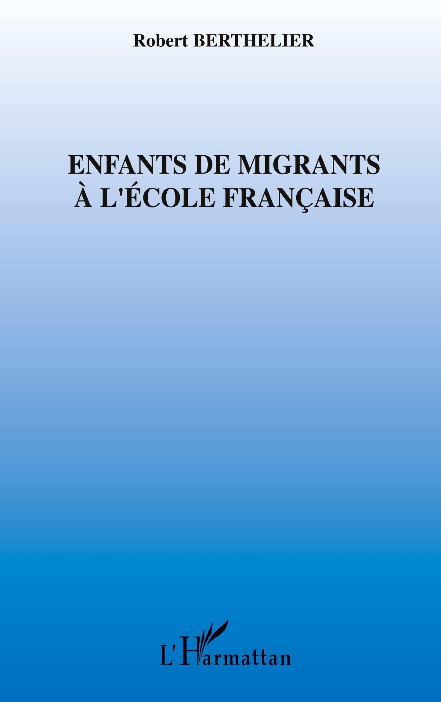 Enfants de migrants à l'école française