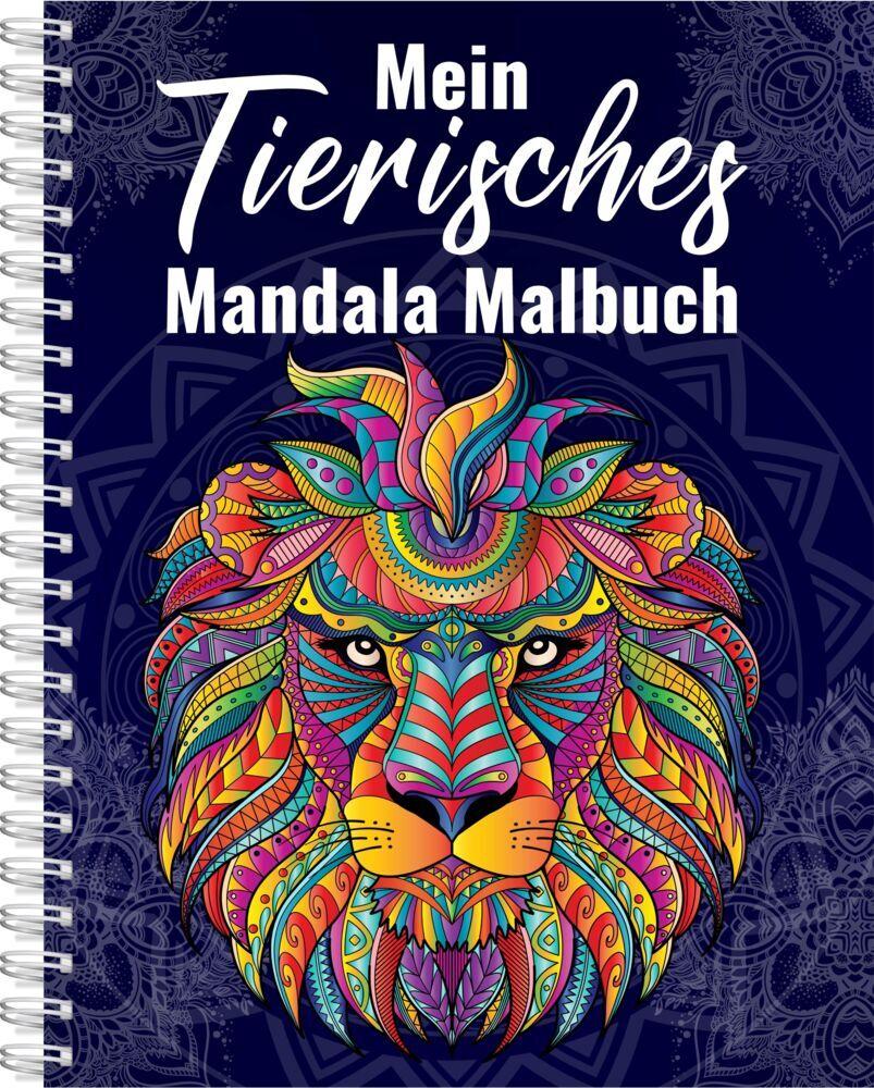 Mein Tierisches Mandala Malbúch