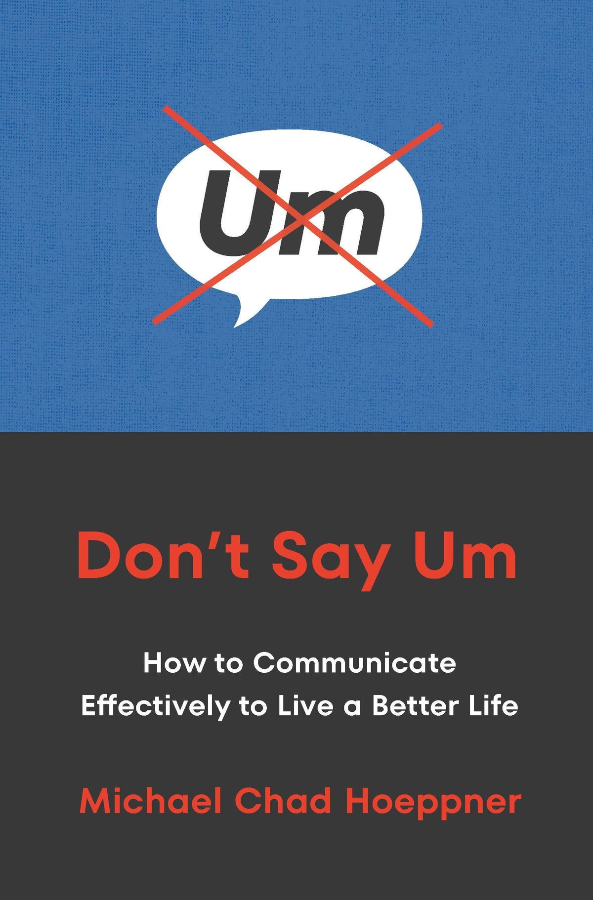 Buchcover: Don't Say Um