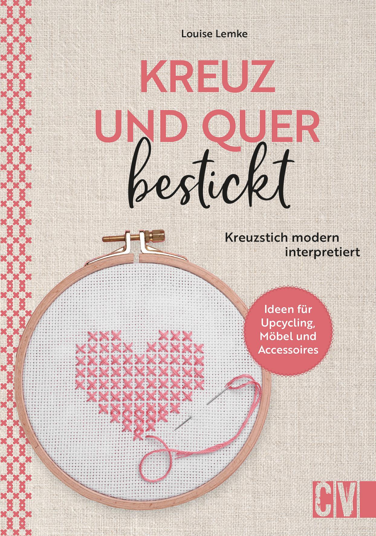 Kreuz und quer bestickt